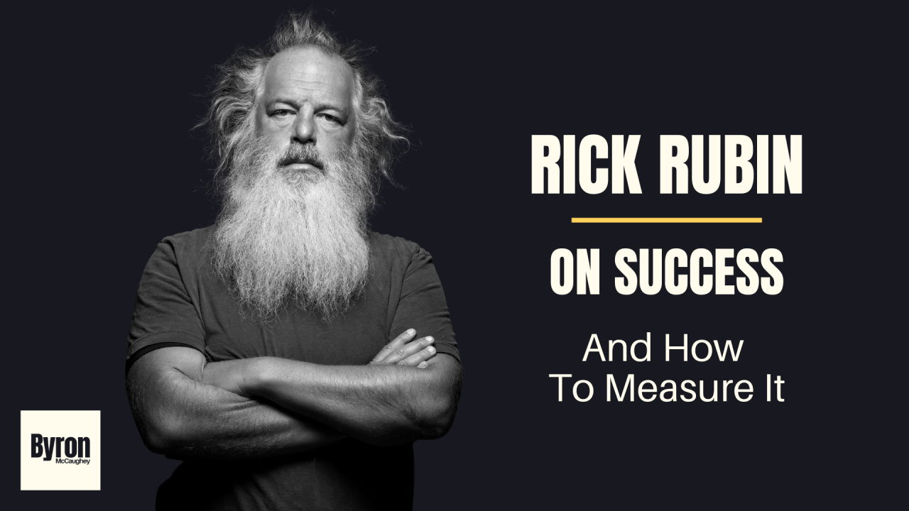 Cover image for the article "Rick Rubin: On Success And How To Measure It"