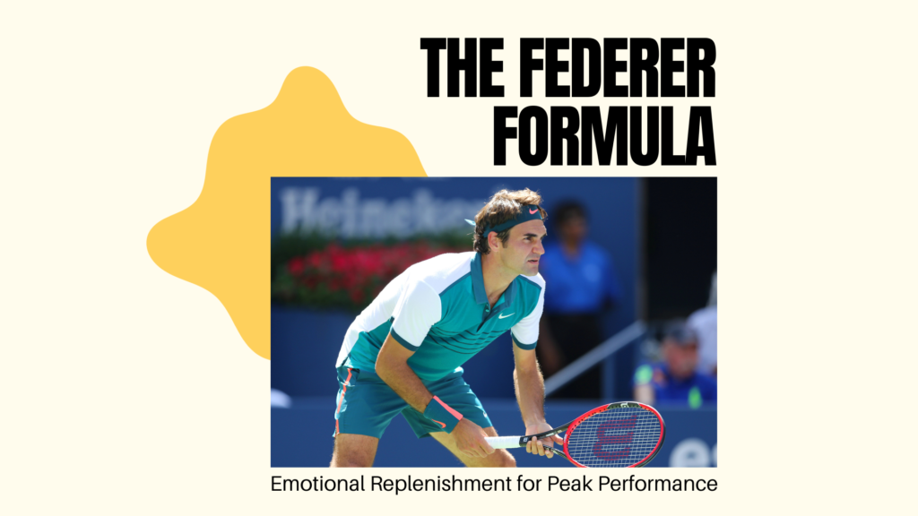 Newsletter cover image of Roger Federer