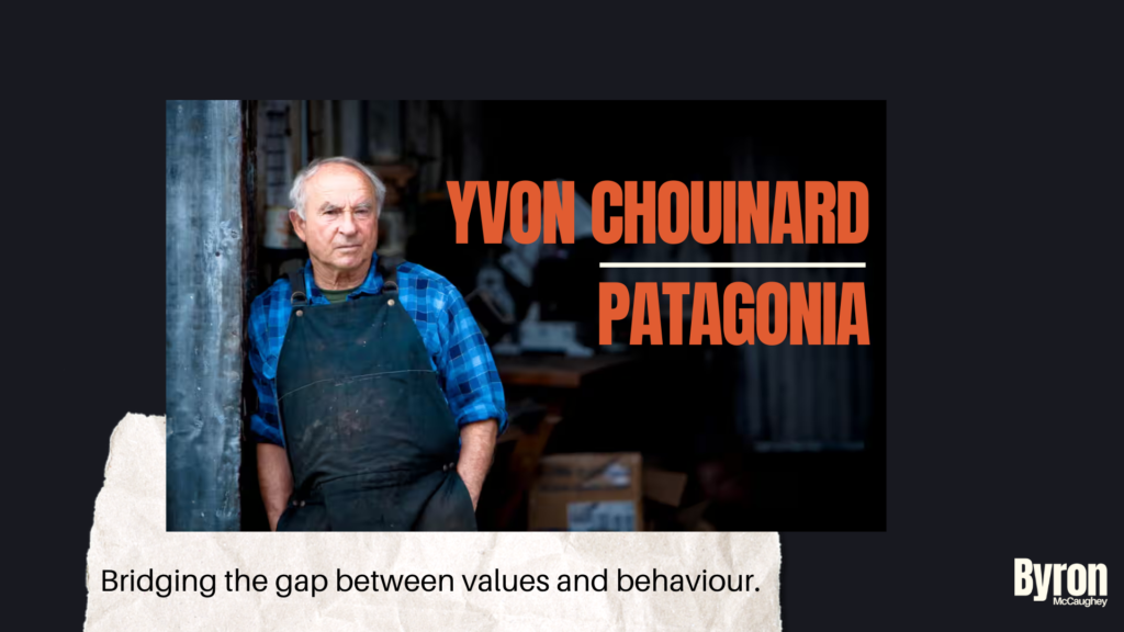Newsletter cover image of Yvon Chouinard from Patagonia